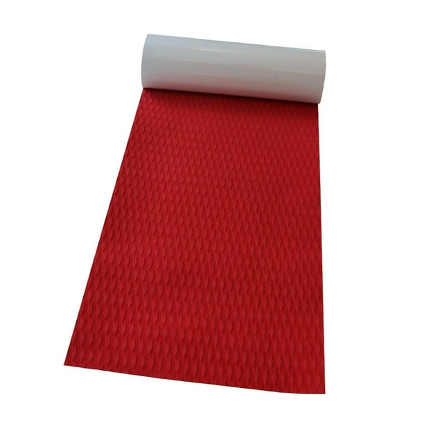 Padena de tracción de tablero de surf Pad, almohadilla, sin deslizamiento, versátil, trimmable, Eva Sheet Boat Dubing Sheet para skateboard longboard Rojo