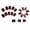 10-MJ-173, variant on 96Pcs 4Box Short Square Press On Nails, Nude Pink Ombre Fake Nails with Autumn Leaf Accents, Reusable False Nail Tips for Women Daily & Casual Wear, Soft & Whimsical