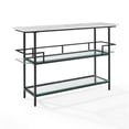 thumbnail image 3 of Crosley Furniture Aimee Bar with Faux Marble Top, 3 of 13