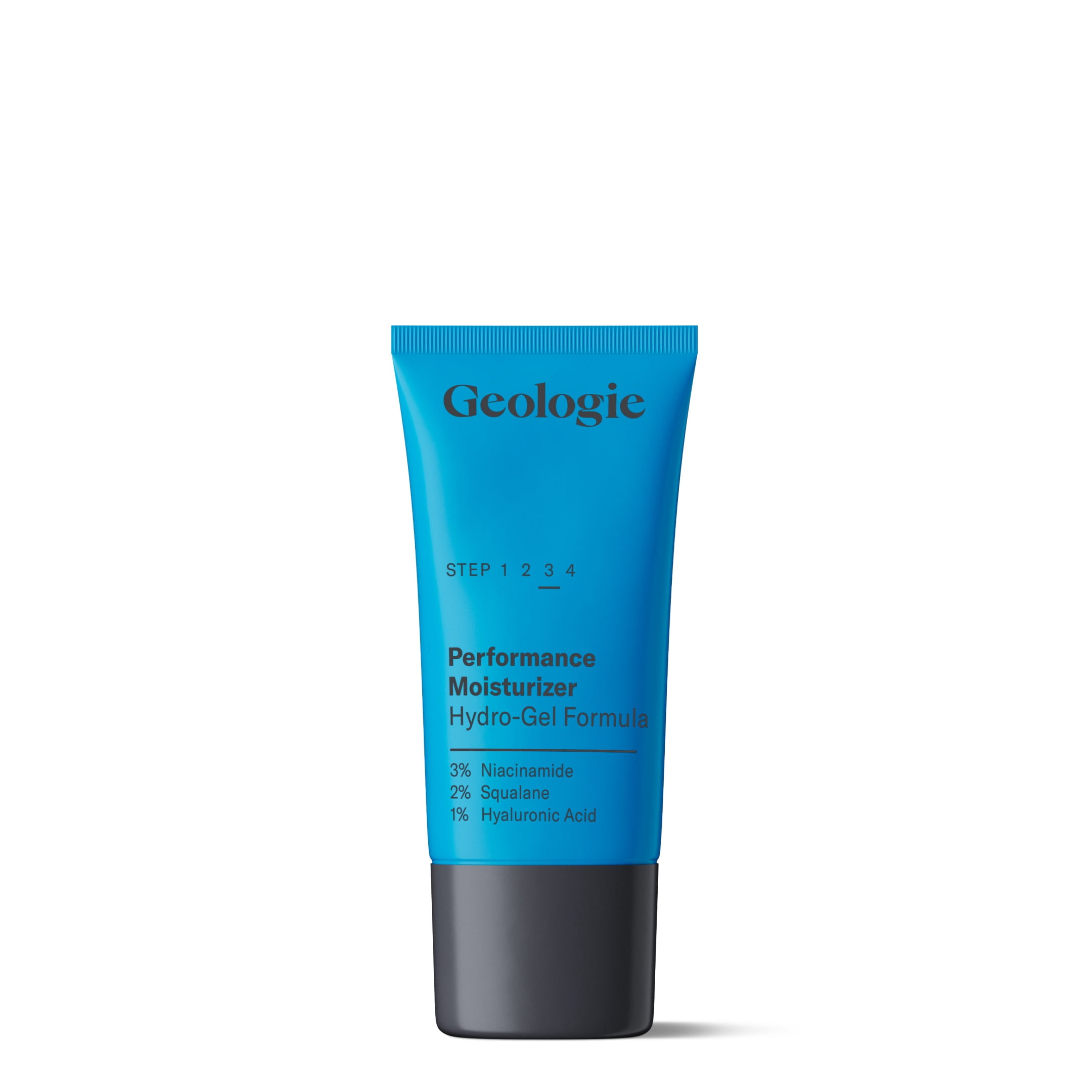 Geologie Oil Free Gel Moisturizer Cooling, Ultra Light Daily Face Moisturizer with Hyaluronic Acid, Niacinamide,and Squalane | 75 ML | 100 Day Supply