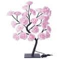 thumbnail image 1 of Lámpara de mesa USB Zulema con luz de árbol de rosas y flores de 24 LED, 1 of 6