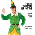 thumbnail image 3 of Disfraz de elfo navideño Morph Elf para hombre, tamaño 2XL, color verde, 3 of 5