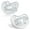 Clear, variant on Chicco PhysioForma® Luxe One-Piece Silicone Pacifier, 0-6 Months, 2pk  - Mint, New