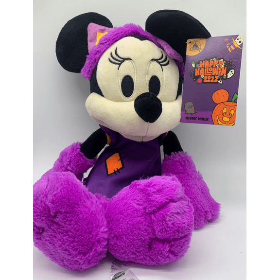 Disney Parks Halloween 2022 Minnie Mouse Plush New With Tag