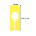 thumbnail image 2 of FELTECHELECTR 30PCS Clothes Sorting Tools Yellow Plastic for Wardrobe Shelf Dividers for Home Users Back to School, 2 of 8
