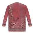 thumbnail image 4 of Dyegold Lightweight Cardigans For Women Fall Fashion 3/4 Sleeves Thin Jackets Casual Open Front High Low Hem Kimono Cardigan, 4 of 5