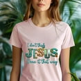 thumbnail image 5 of Christian Graphic Tee “I Don’t Think Jesus Done It That Way”, Azalea, Size L, 5 of 6