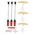 thumbnail image 4 of Wchiuoe Levier de Protection pour Pneu de Moto, Cuillères à Pneu 14.5 Pouces, Kit d'Outils de Protection de Jante en Fer, 4 of 8