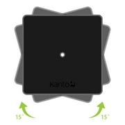 Kanto SP6HD زوج من 6 مكبرات صوت سطح مكتب مع 30 درجة من دوار ومسمار التثبيت ، أسود