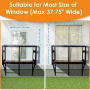Cat Window Box Window Perch Catio Outdoor Cat Enclosure Bug Proof Wire Grid