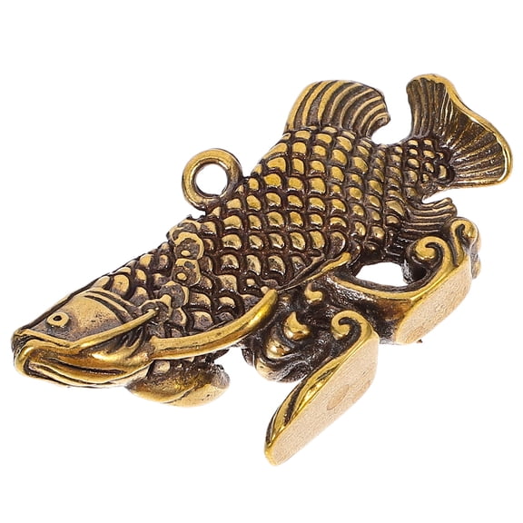 Mobutofu Wealth Symbol Golden Brass 1Set Office
