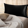 thumbnail image 3 of Boreal Craft Solid Color Silk Pillowcase Ice Silk Pillowcase Zipper Model 20x29inch(50x74cm) Areal Silk, 3 of 7