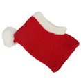 thumbnail image 1 of Dog Christmas Headgear, Wool Material Fashion Style Cute Appearance Exquisite Workmanship Dog Winter Hat  For Cats For Medium Dogs For Small Dogs Red,Green, 1 of 8