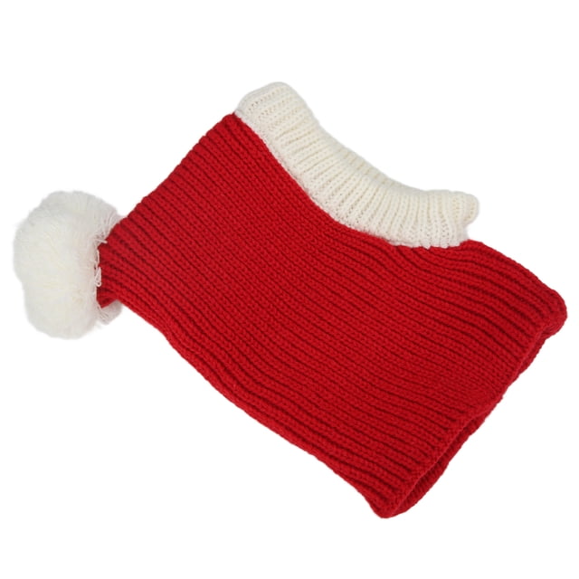 Dog Christmas Headgear, Wool Material Fashion Style Cute Appearance Exquisite Workmanship Dog Winter Hat For Cats For Medium Dogs For Small Dogs Red,Green