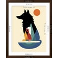thumbnail image 5 of Art.com Best Friend Giclee Print by Andy Westface, Brown Frame Wall Art, 32" x 40", 5 of 5