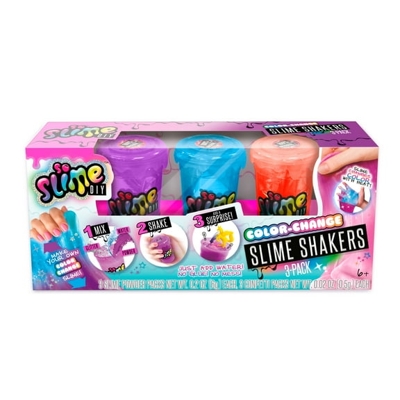 So Slime DIY 3-Pack of Color-Changing Slime Shakers
