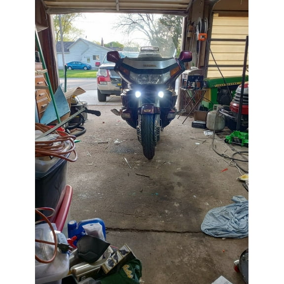 BlingLights Brand Halo Angel Eye LED Fog Lights for Honda Gold Wing GL1500