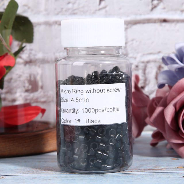 Hair Extension Rings Screw Hair Extension Link Rings For All Types Of Hair Stylist Hair Salon