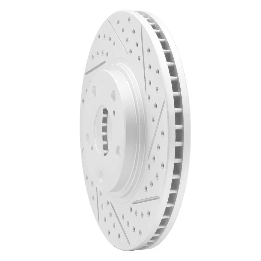Dynamic Friction Company 830-76055R DFC Geoperformance Rotor - Drilled and Slotted