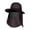 Dark Gray, variant on Fgnfyis Men and Womens Summer Sun Hat Wide Brim Outdoor Hat Foldable Ponytail Bucket Cap for Beach Fishing Hiking Bucket Hats Pink