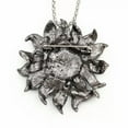 thumbnail image 6 of QQTDFG Fashion Women Multi-color Crystal Sunflower Pendant Long Chain Necklace/Brooch-Multi-Color, 6 of 6