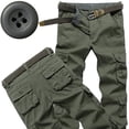 thumbnail image 2 of Pantalones tácticos para hombre, Pantalón Cargo informal para deportes al aire libre, trabajo, Joggers de alta calidad, pantalones de chándal coreanos para senderismo, 2 of 4