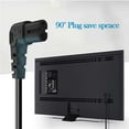 thumbnail image 2 of Strhowill 1.92M/6.29FT Nema 1-15p To C7 Power Cable， Ameican Standard 2 Prong to C7 Figure 8 Shotgun polarity Power Cord,For Monitor, Printer, Projector,Smart TV, 2 of 4