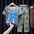 thumbnail image 1 of 16 (120-130 cm) OrangeChildren Algodón Princesa Anna Elsa Pijamas Conjunto de ropa de dibujos animados para niños Pijamas de manga de bebé Ropa para el hogar Pijamas para niños_h esquí esquí Gafas de esquí, 1 of 3