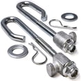 thumbnail image 4 of HD Switch Deck Lift Hanger Rod Kit Fits John Deere GX24864 GX20497 14M7465 GX26085 24M7053 GX21718 (1 Kit) Includes Trunnion Washer Nut (15 PCS), 4 of 6