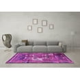 thumbnail image 3 of Ahgly Company Indoor Rectangle Animal Purple Traditional Area Rugs, 7' x 9', 3 of 4