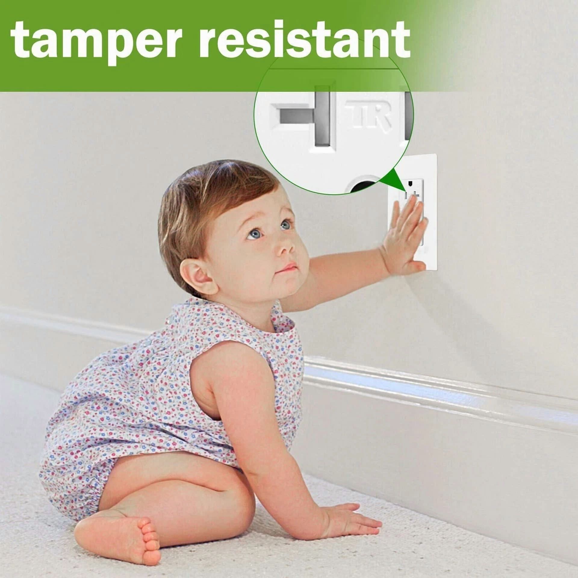 20A Amp Gfci Outlet Duplex Receptacle Self-Test Tr Weather Resistant For Kitchen