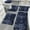 Blue, variant on 5-Piece Mixed Colors Bathroom Rug Set - Soft Velvet Fleece Non-Slip Absorbent Mats, Machine Washable, Universal Size for Toilet & Shower Areas