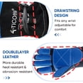 thumbnail image 2 of Guantes de soldadura TICONN 16" resistentes al calor ignífugos XL, 2 of 6
