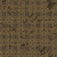 thumbnail image 1 of Ahgly Company Machine Washable Indoor Square Transitional Light Brown Area Rugs, 6' Square, 1 of 7