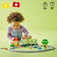 thumbnail image 4 of LEGO DUPLO Town Interactive Adventure Train Set - Building Toy for Toddlers, Boys and Girls, Ages 2+ - Learning Train Toy Playset with Lights and Sounds - Gift for Birthdays and Holidays - 10427, 4 of 6