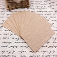 thumbnail image 3 of HEVIRGO 5Pcs Round Square Natural Jute Linen Placemats Non-Slip Burlap Pad for Wedding Home Party Christmas Decor - D, 3 of 10