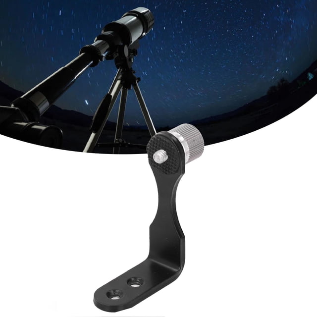 Soporte Fijo Binocular Tipo L, Efecto De Visualización Estable, Manos Libres, Soporte De Montaje En Forma De L Binocular De Aluminio Para Senderismo