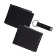 thumbnail image 2 of Set de tarjeteros minimalistas Calvin Klein de piel negra, 2 of 7