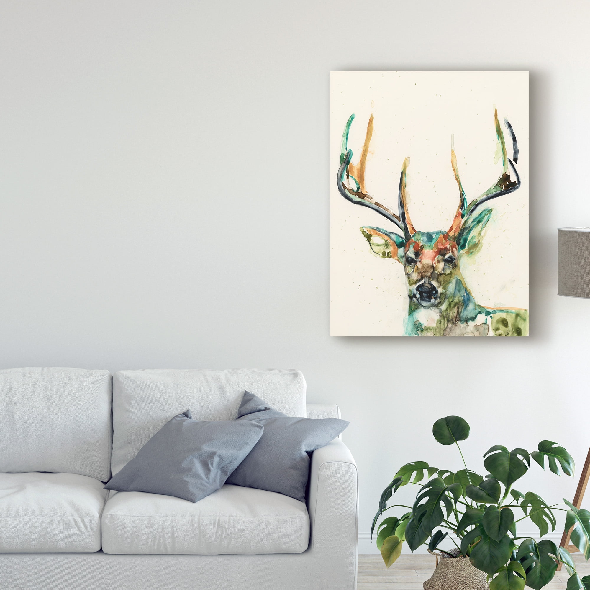 Trademark Fine Art 'Hi Fi Wildlife II' Canvas Art by Jennifer Goldberger