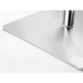 thumbnail image 2 of Bari Tabouret de Bar Réglable en Acier Inoxydable Blanc, 2 of 5