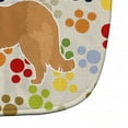thumbnail image 3 of Caucasian Shepherd Dog Pawprints Baby Bib, 3 of 3
