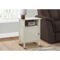 thumbnail image 3 of Monarch Specialties Accent Table, Side Table, End, Living Room, Small, Storage, Dark Bronze Laminate, Transitional, 3 of 3