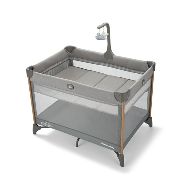 Playard Graco On The Go Zip DLX Parker con capazo Bodega Aurrera