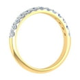 thumbnail image 2 of 1/2 Carat Round Diamond Wedding Band Ring in 14K Yellow Gold (Ring Size 6.25) (I1-I2 Clarity), 2 of 4