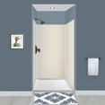 thumbnail image 3 of Transolid Ewk363672 Expressions 36" W X 36" D X 72" H Three Panel Shower Wall Kit - Bianca, 3 of 7