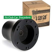 10L0L Golf Cart Steering Wheel Hub Adapter for Club Car Preceden-Black