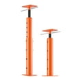 thumbnail image 1 of KFFKFF House Floor Jacks, 2 Pack 19-36 Inch Height Range, 18000 lbs Max Load Capacity, Adjustable Support Beam Basement Jack Post Pole for Leveling, Lift Post, 1 of 9