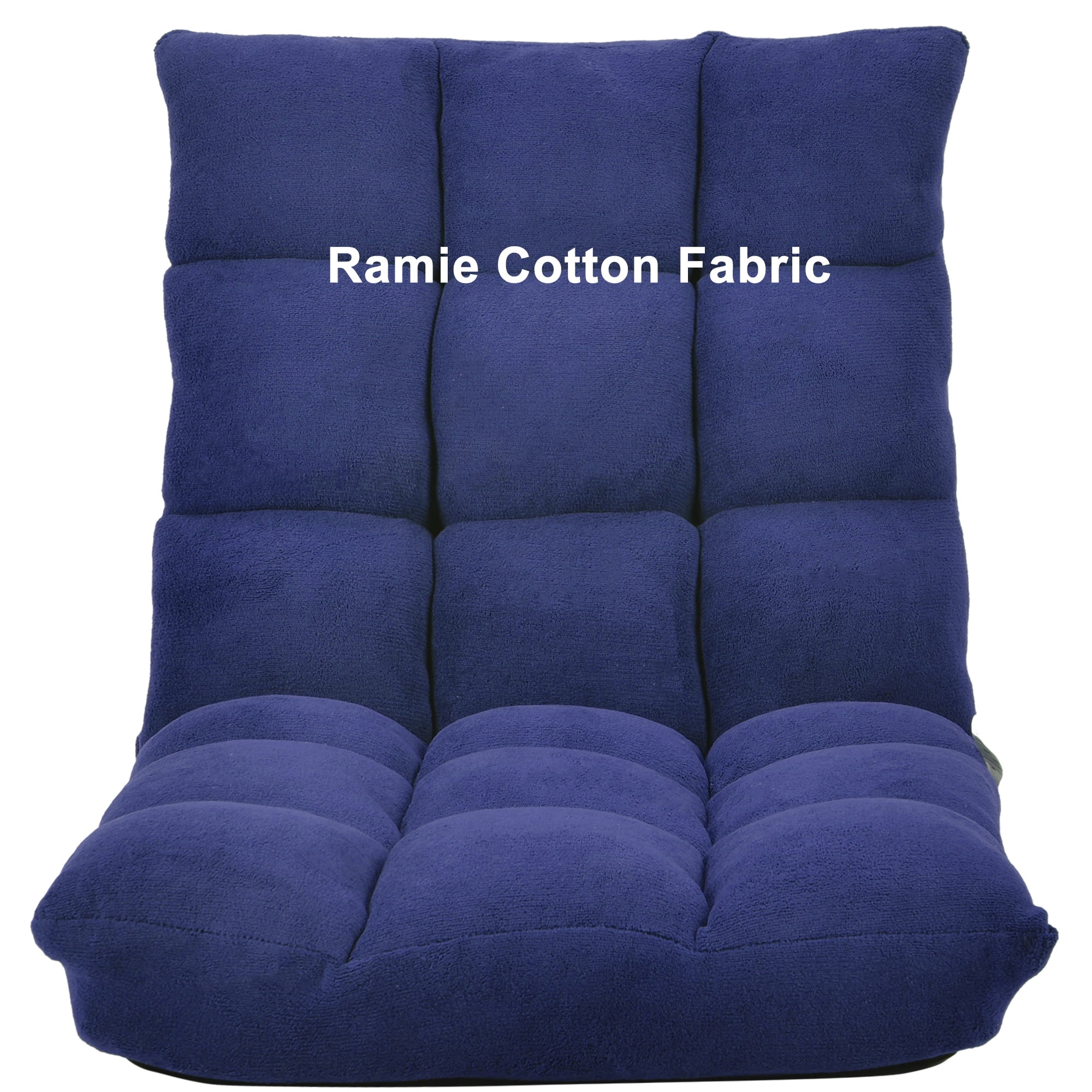 Hastings Home Memory Foam Chair Cushion Navy