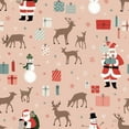 thumbnail image 3 of Marshall, Laura 12x12 Black Modern Framed Museum Art Print Titled - Christmas Village Pattern VIIIA, 3 of 5