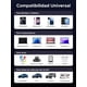 thumbnail image 4 of Cargador para Auto UGREEN Negro Retráctil USB C 3 en 1 con Cable Tipo C 60W Carga Rápida Compatible, 4 of 10